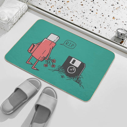 RIP Floppy  Odorless Bath Mat