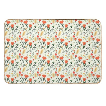 Aussie Florals  Non-Slip Bath Mat