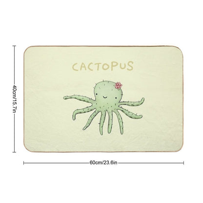 Cactopus  Easy To Clean Bath Mat