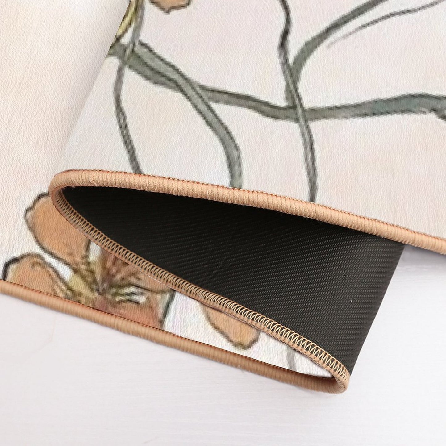Winding - Floral Watercolour  Anti-Trip Bath Mat