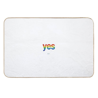 Affirmation Series Yes  Toxin-Free Bath Mat