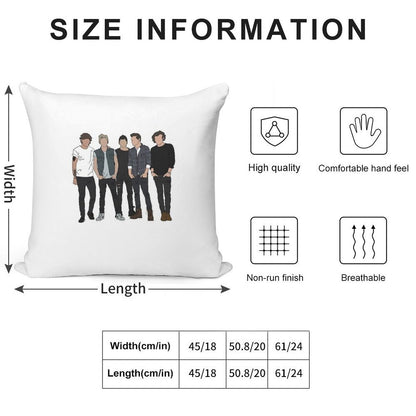ONE DIRECTION Soft Gift Ready Throw Pillow