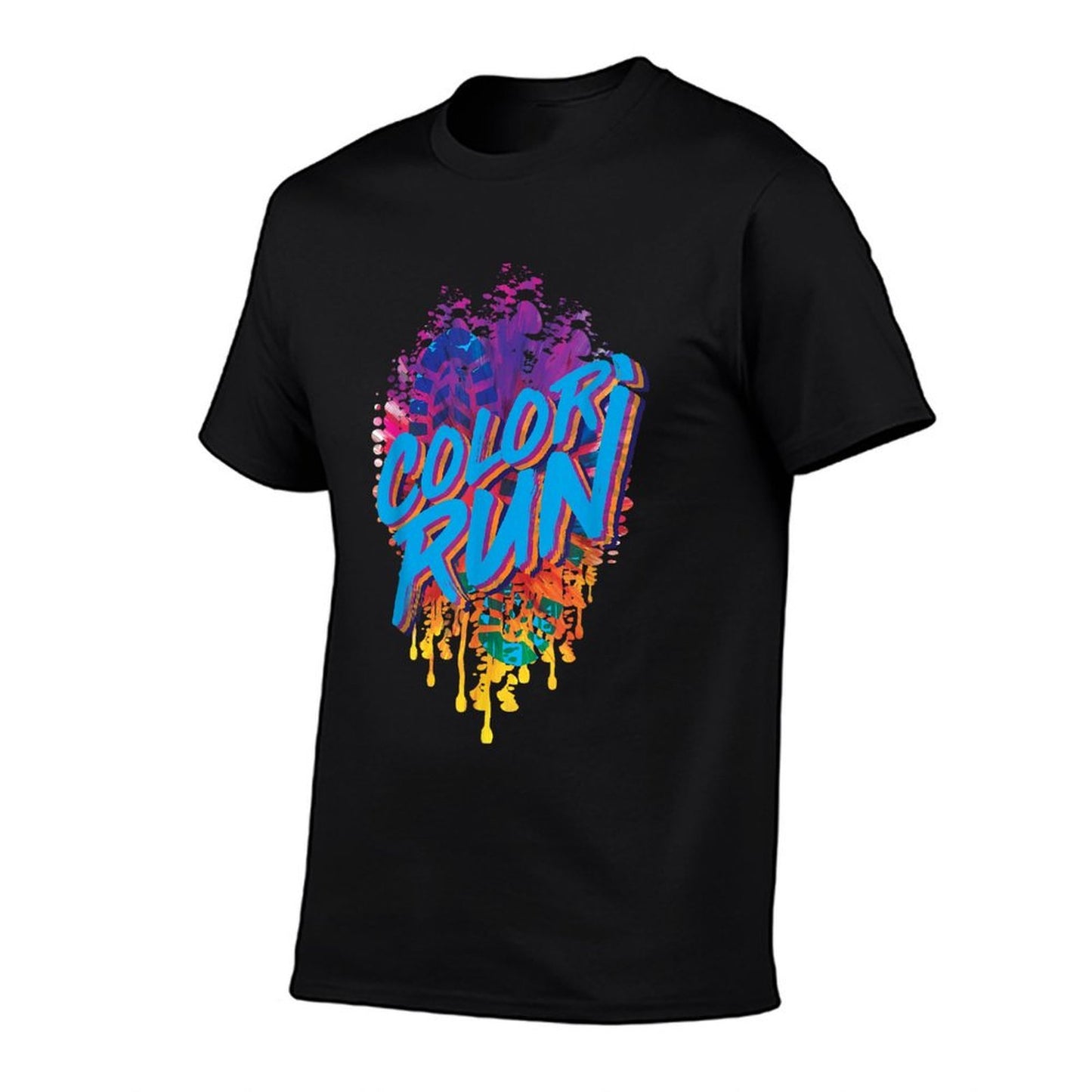 Color Run Kids Fun Race for Powder Color Runs  Soft T-Shirt