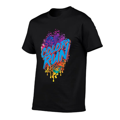 Color Run Kids Fun Race for Powder Color Runs  Soft T-Shirt