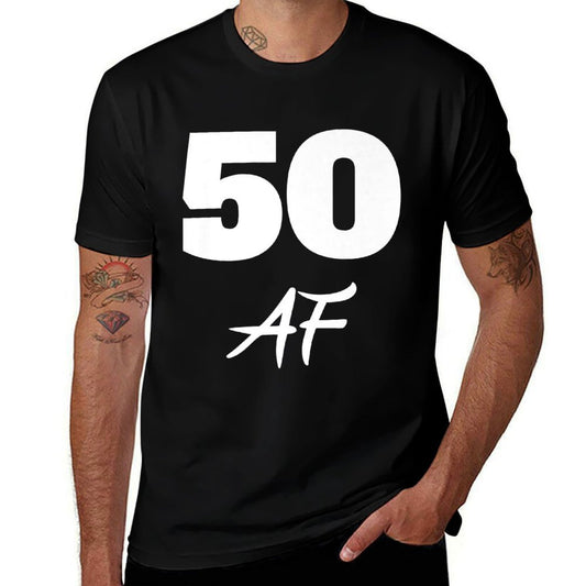 50 AF 50th Birthday Premium  Cotton T-Shirt