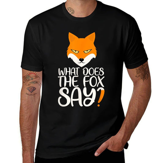 What Does The Fox Design Say  Breathable T-Shirt