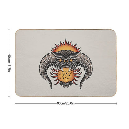 Oldschool Balrog  Absorbent Bath Mat
