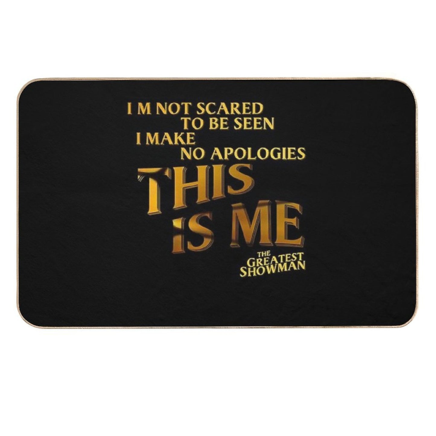 Retro Vintage This Is Me The Greatest Showman Gifts Movie Fan  Pet-Safe Bath Mat