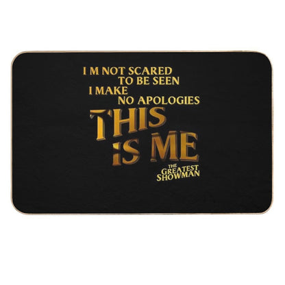 Retro Vintage This Is Me The Greatest Showman Gifts Movie Fan  Pet-Safe Bath Mat