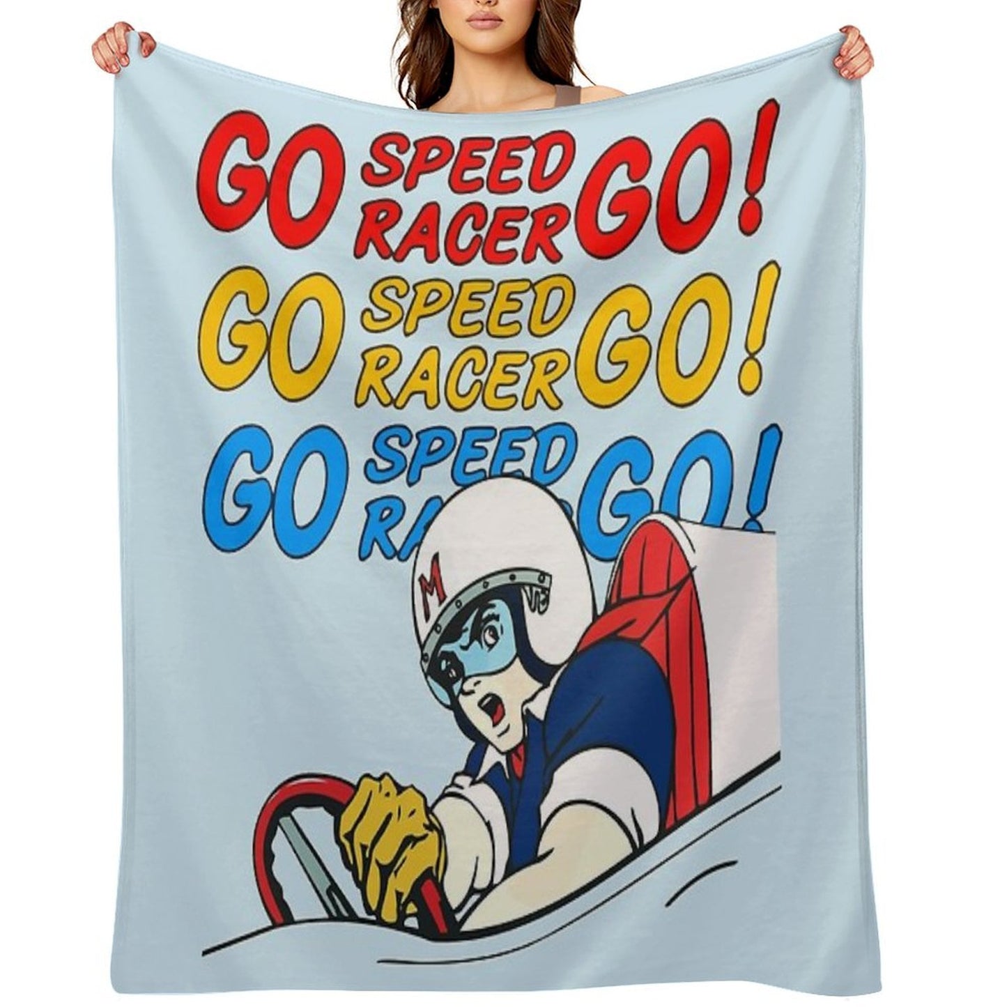 Go Speed Racer Go! Comfort Throw Blanket