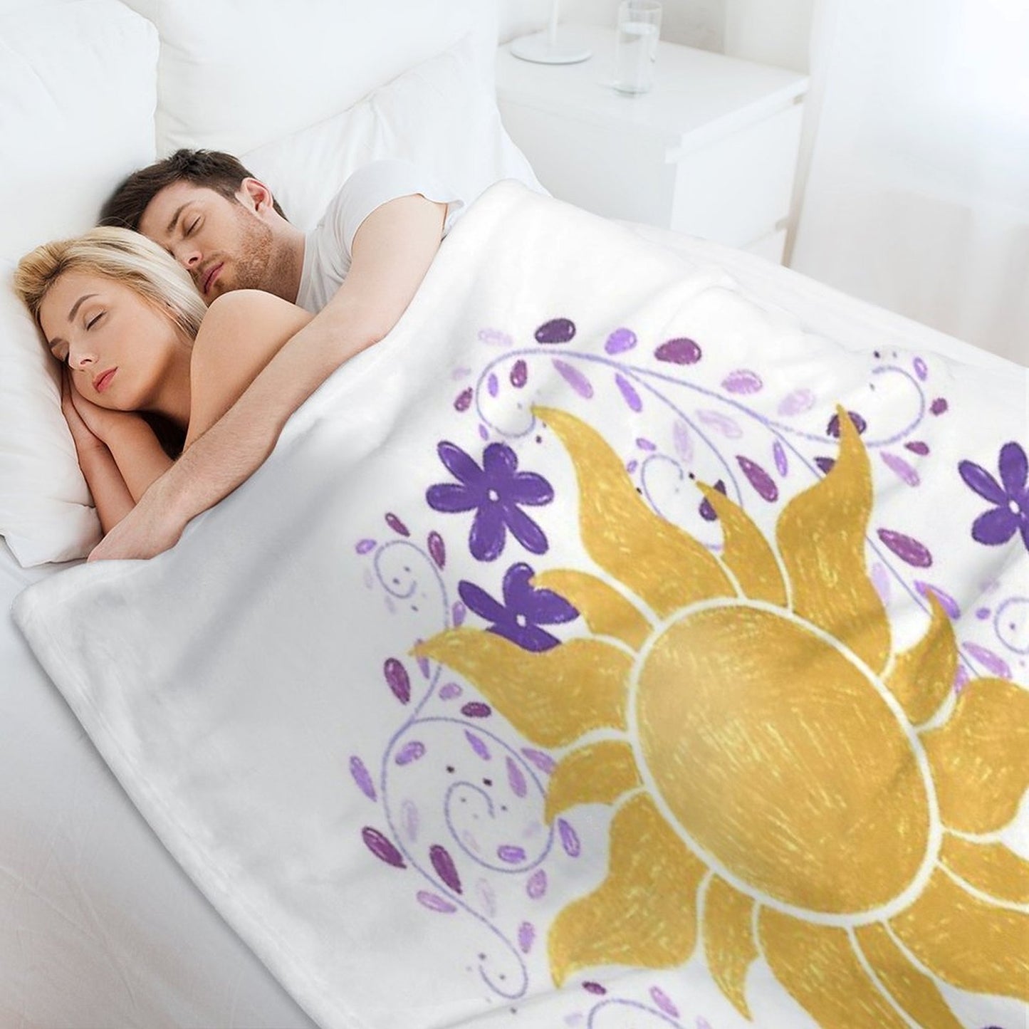 Sun Princess Compact Throw Blanket
