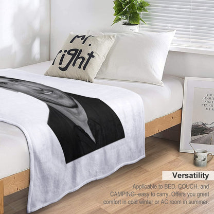 Patrick Dempsey Sustainable Throw Blanket