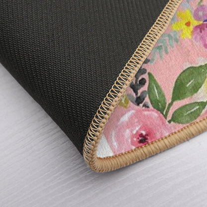 Flowers Just Flowers  Multi-Purpose Bath Mat