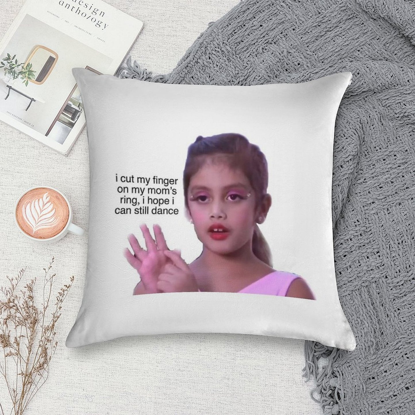 Vivi-Anne Soft Warmth Comfort Throw Pillow