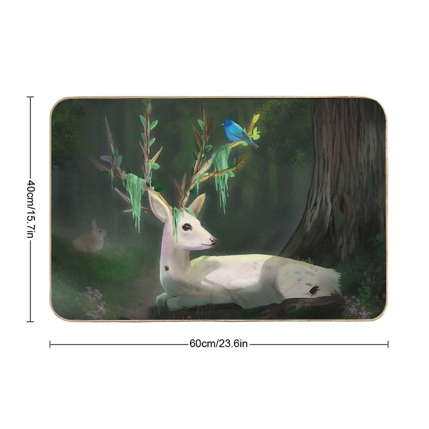 Forest Spirit  Long-Lasting Bath Mat