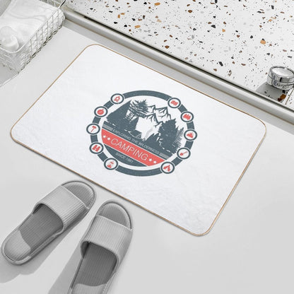 Camping  Repositionable Bath Mat