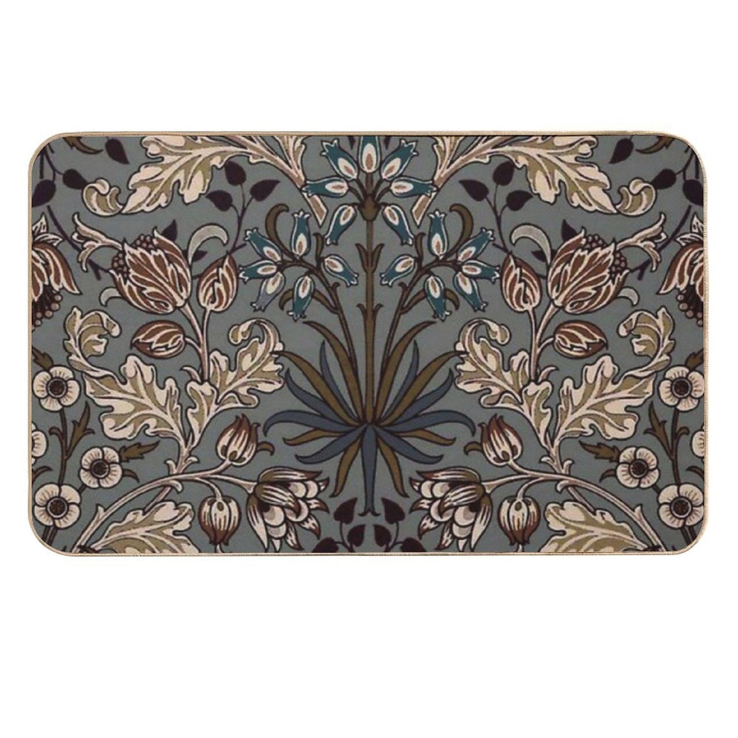 William Morris Fabric Design  Pet-Safe Bath Mat