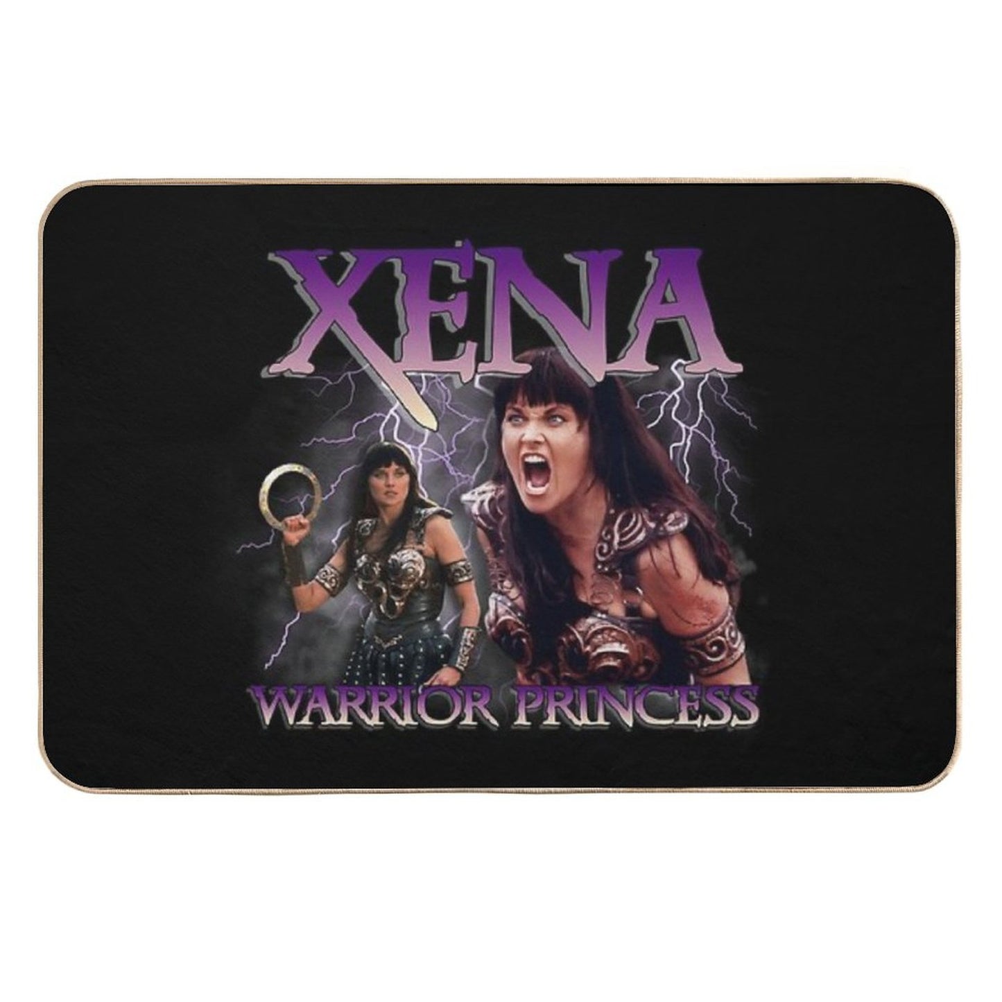 Xena Warrior Princess  Slip-Resistant Bath Mat