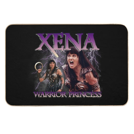 Xena Warrior Princess  Slip-Resistant Bath Mat