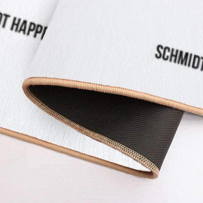 Schmidt Happens  Rapid-Drying Bath Mat