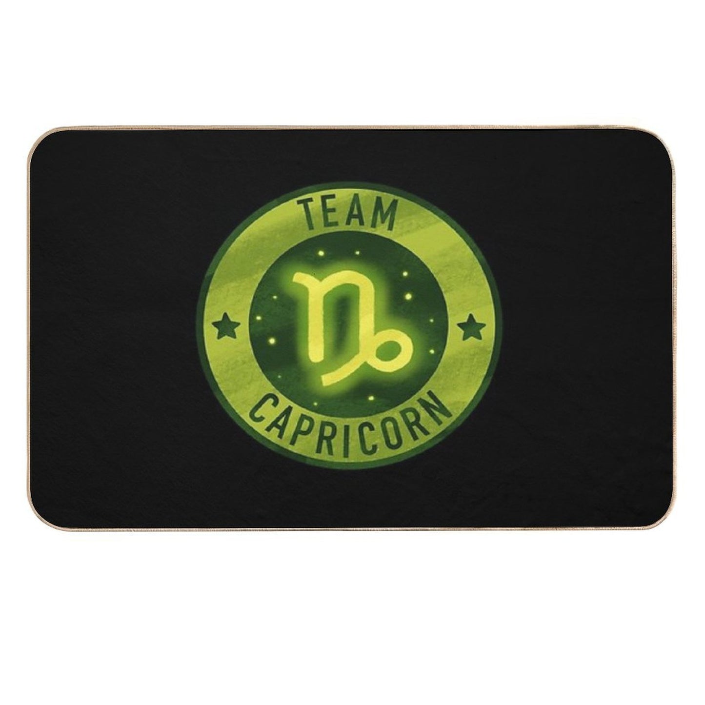 Team Capricorn  Fade-Resistant Bath Mat