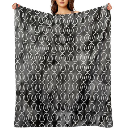 Link - Grey Marble Gift-ready Throw Blanket