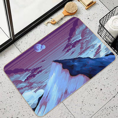 Mountain  Eco-Friendly Bath Mat