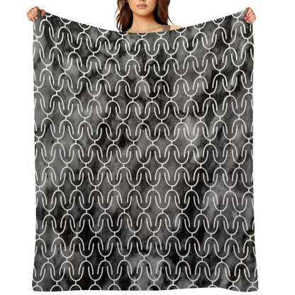 Link - Grey Marble Gift-ready Throw Blanket