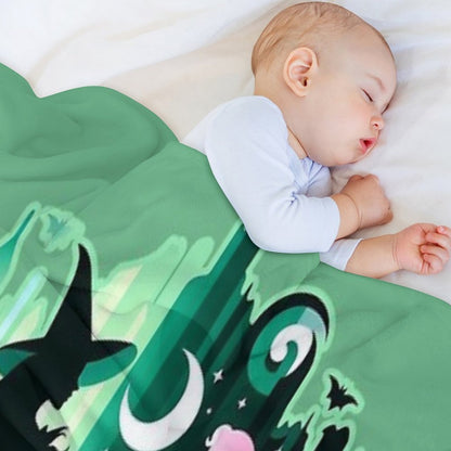 Elphaba & Glinda Wicked The Musical Velvety-soft Throw Blanket