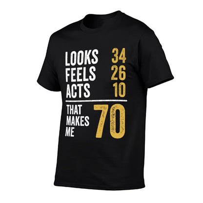 70 Year Old 70th Birthday  Lightweight T-Shirt
