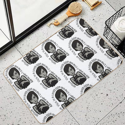 YOUR VICE IS A LOCKED ROOM AND ONLY I HAVE THE KEY  Repositionable Bath Mat