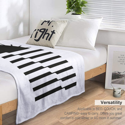 Waves Lightweight Throw Blanket