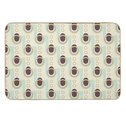 Abstract Geometric Art Pattern  Anti-Trip Bath Mat