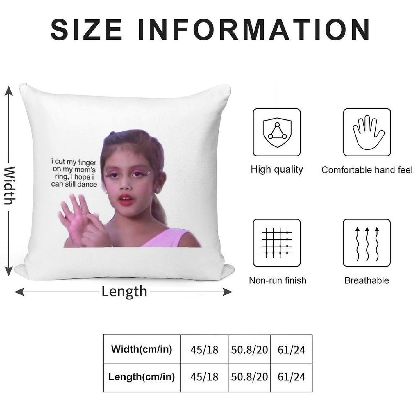 Vivi-Anne Soft Warmth Comfort Throw Pillow