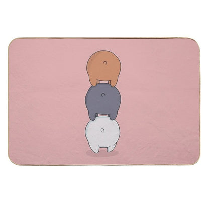 We Bare Bears  Eco-Friendly Bath Mat