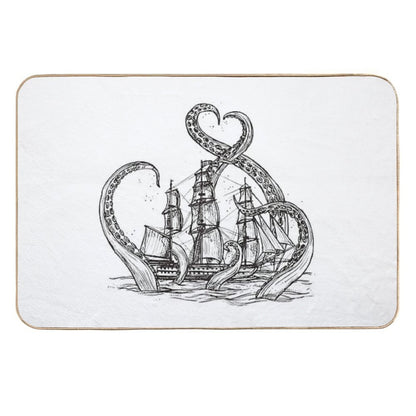 Kraken  Stain-Proof Bath Mat