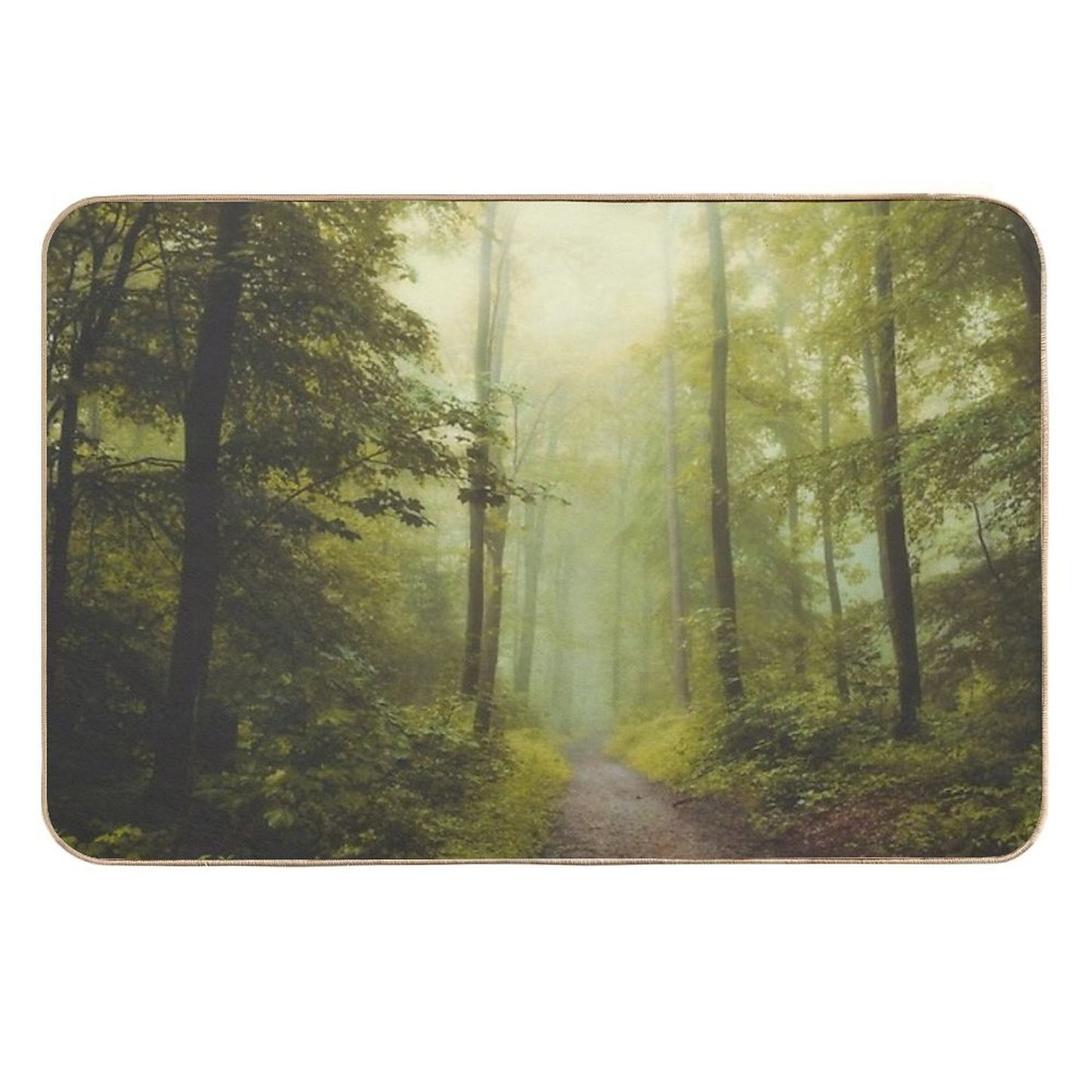 Long Forest Walk  Odorless Bath Mat