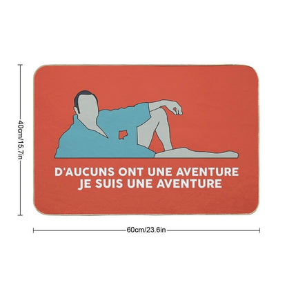 I Am An Adventure - OSS 117  Multi-Purpose Bath Mat