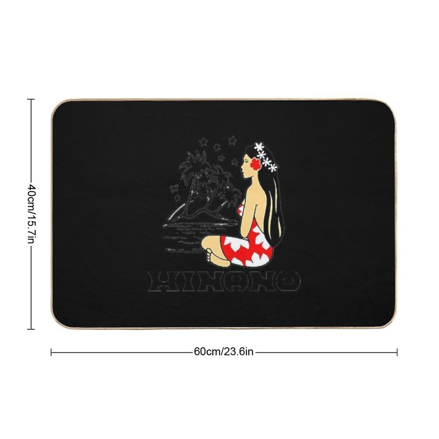 Drink Beer Tahiti  Versatile Bath Mat