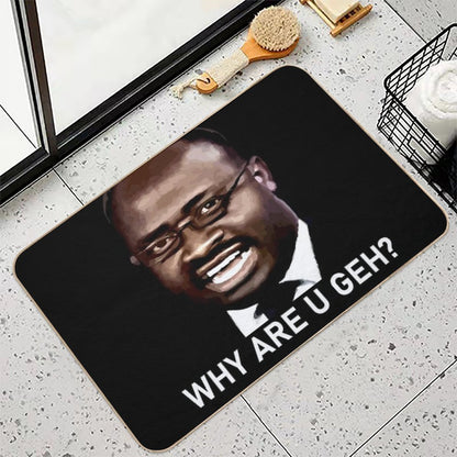 Why Are You Geh Funniest African Interview Ever. Kaggwa Njala.  Easy To Clean Bath Mat