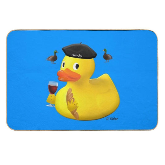 Frenchy The Duck Time  Eco-Friendly Bath Mat