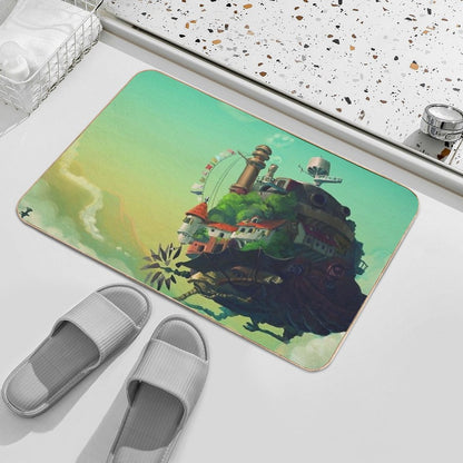 Anime Movie Landscape  Long-Lasting Bath Mat