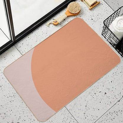 Color Geometry  Anti-Trip Bath Mat