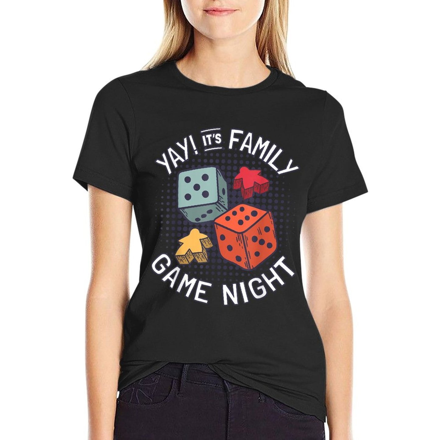 Family Game Night  Moisture-wicking T-Shirt