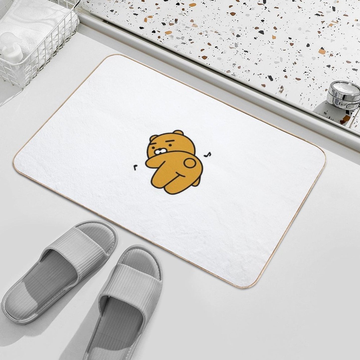 KakaoTalk Friends Hello! Ryan (카카오톡 라이언)  51  Multi-Purpose Bath Mat