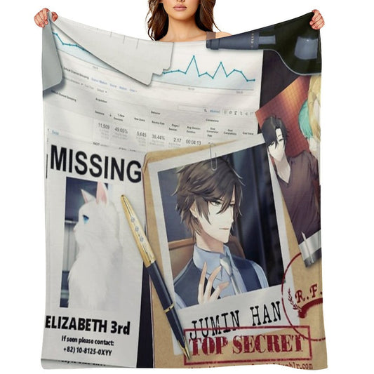 MysMe - Jumin Quick-dry Throw Blanket