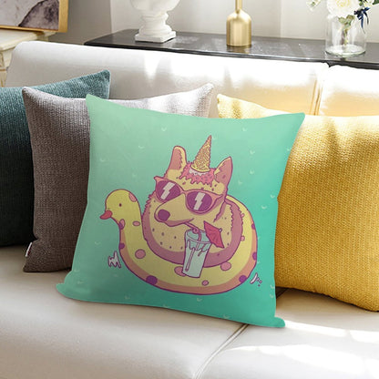 Be Awesome! Soft High-Density Material Throw Pillow