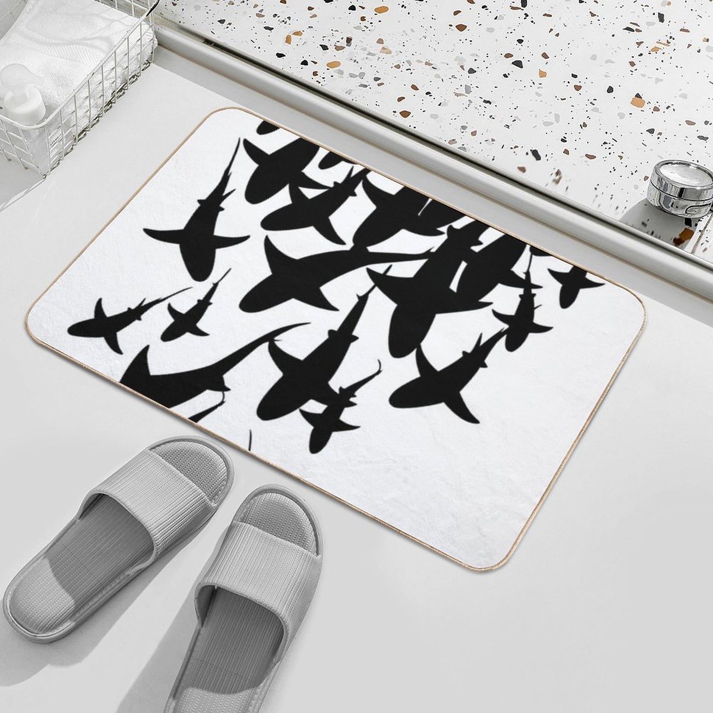 Shark  Slip-Resistant Bath Mat