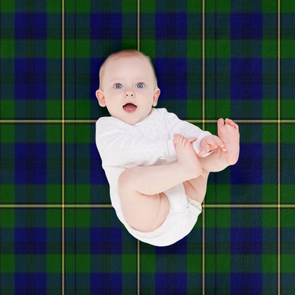 Clan Johnston Tartan Velvety-soft Throw Blanket