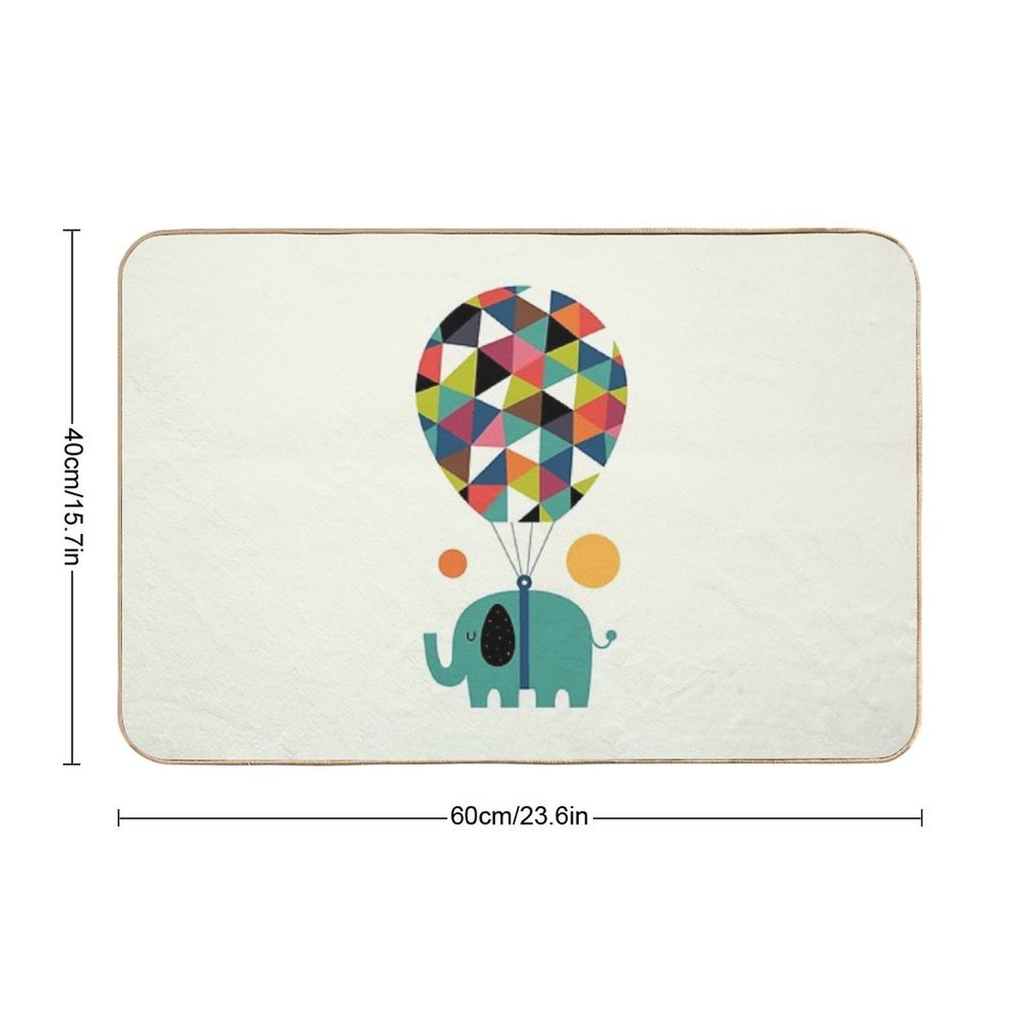 Fly High And Dream Big Durable Bath Mat